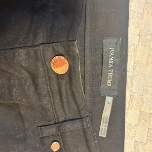Ivanka Trump Elegant Black Trousers